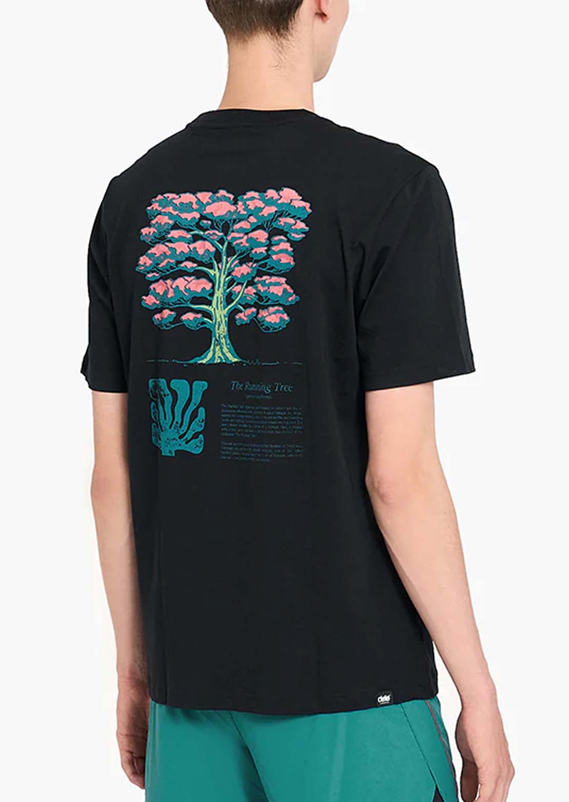 Ciele Unisex OR The Running Tree T-Shirt Black