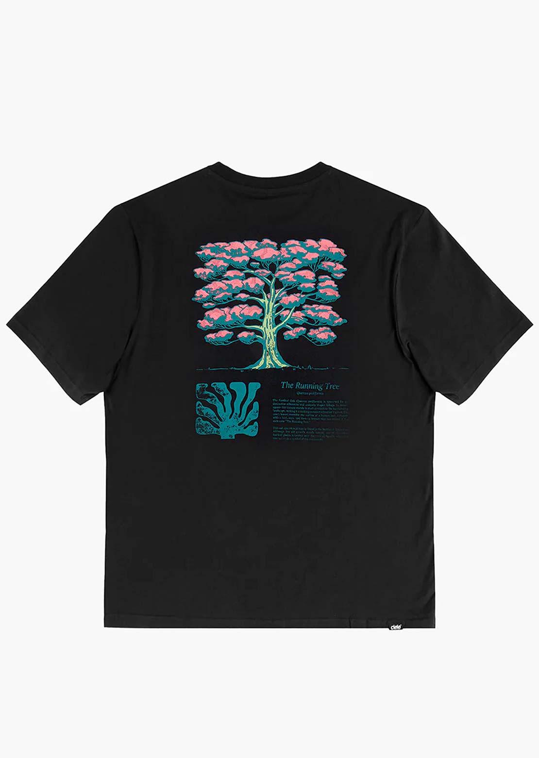 Ciele Unisex OR The Running Tree T-Shirt Black