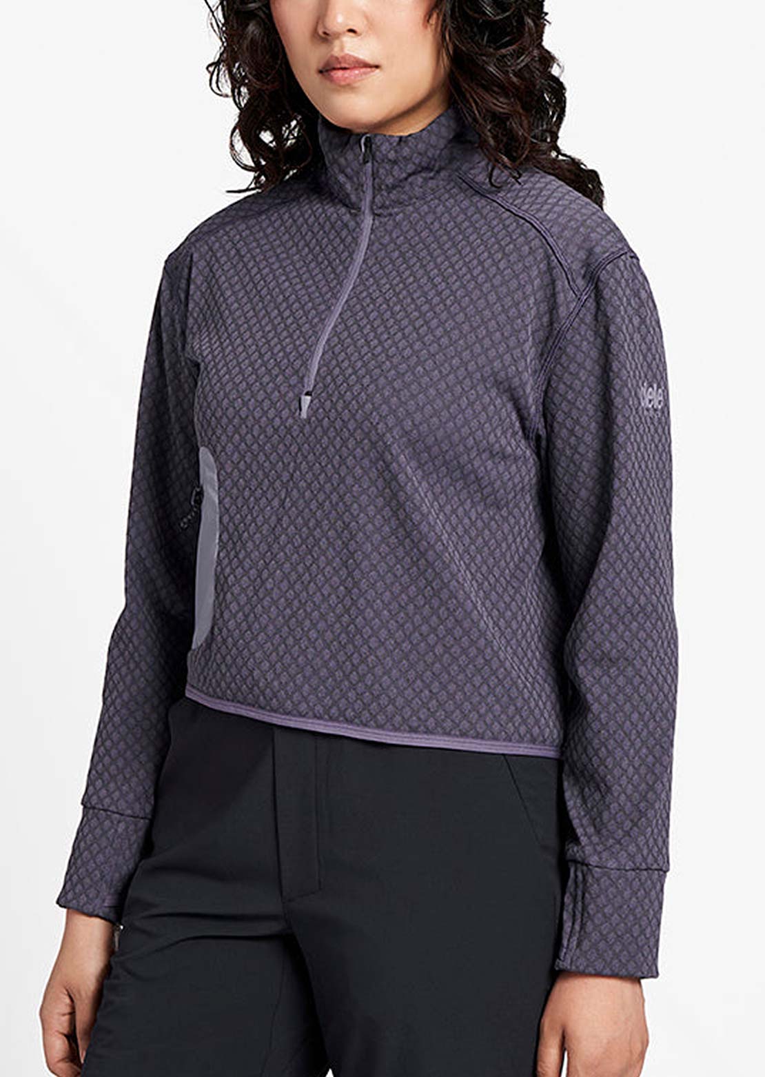 Ciele Women's VLV Half Zip Long Sleeve Astronautic