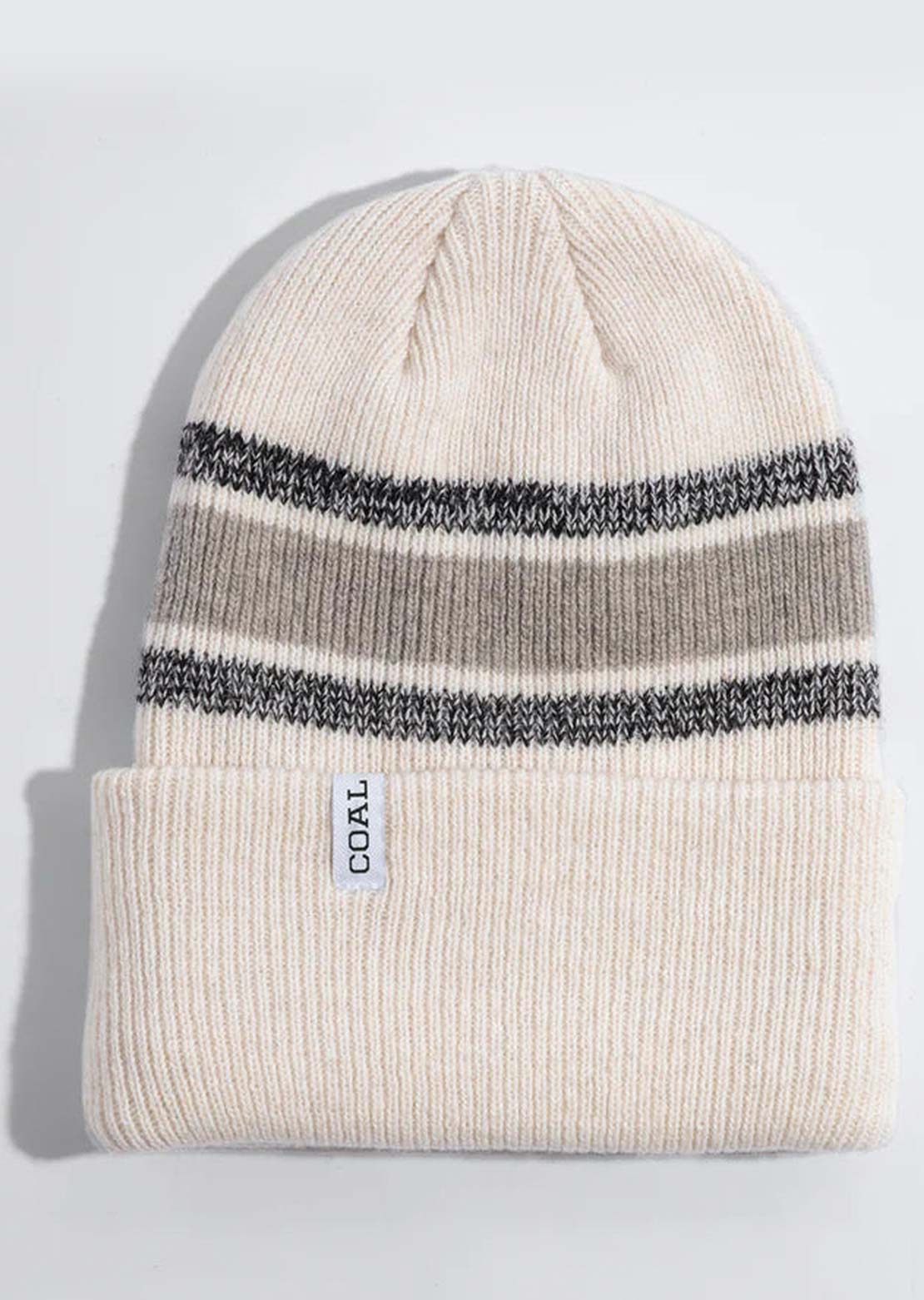 Coal Haines Beanie Off White/Black