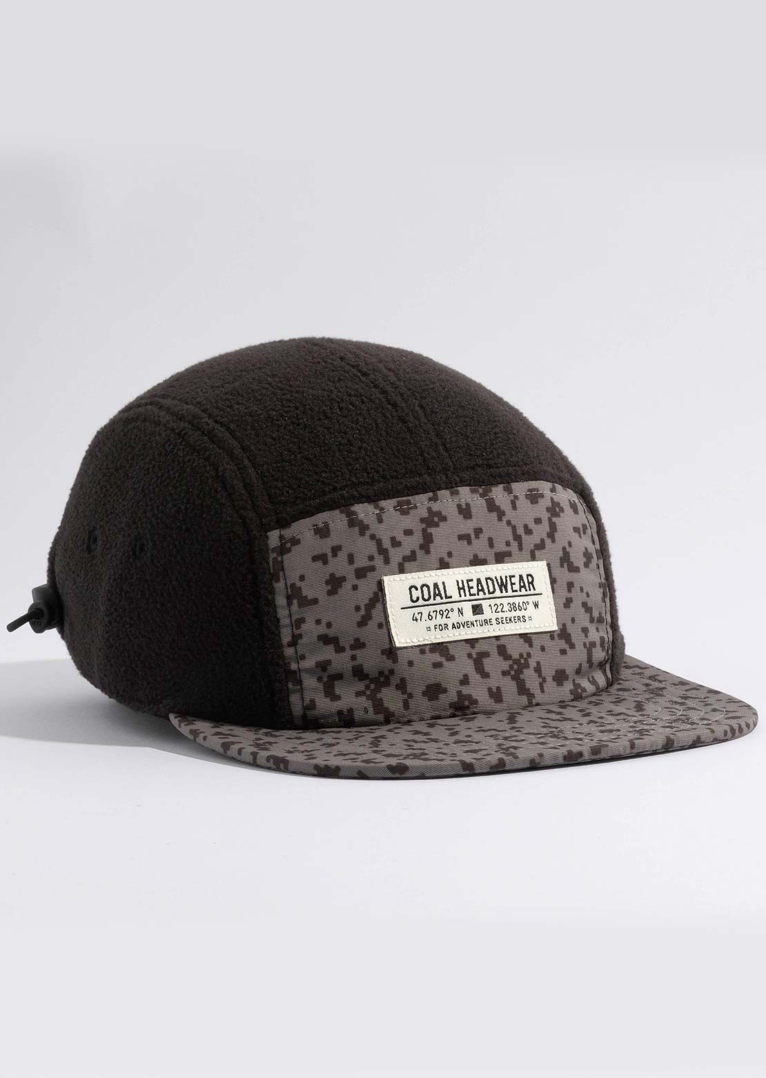 Coal Unisex Bridger Cap Black Camo