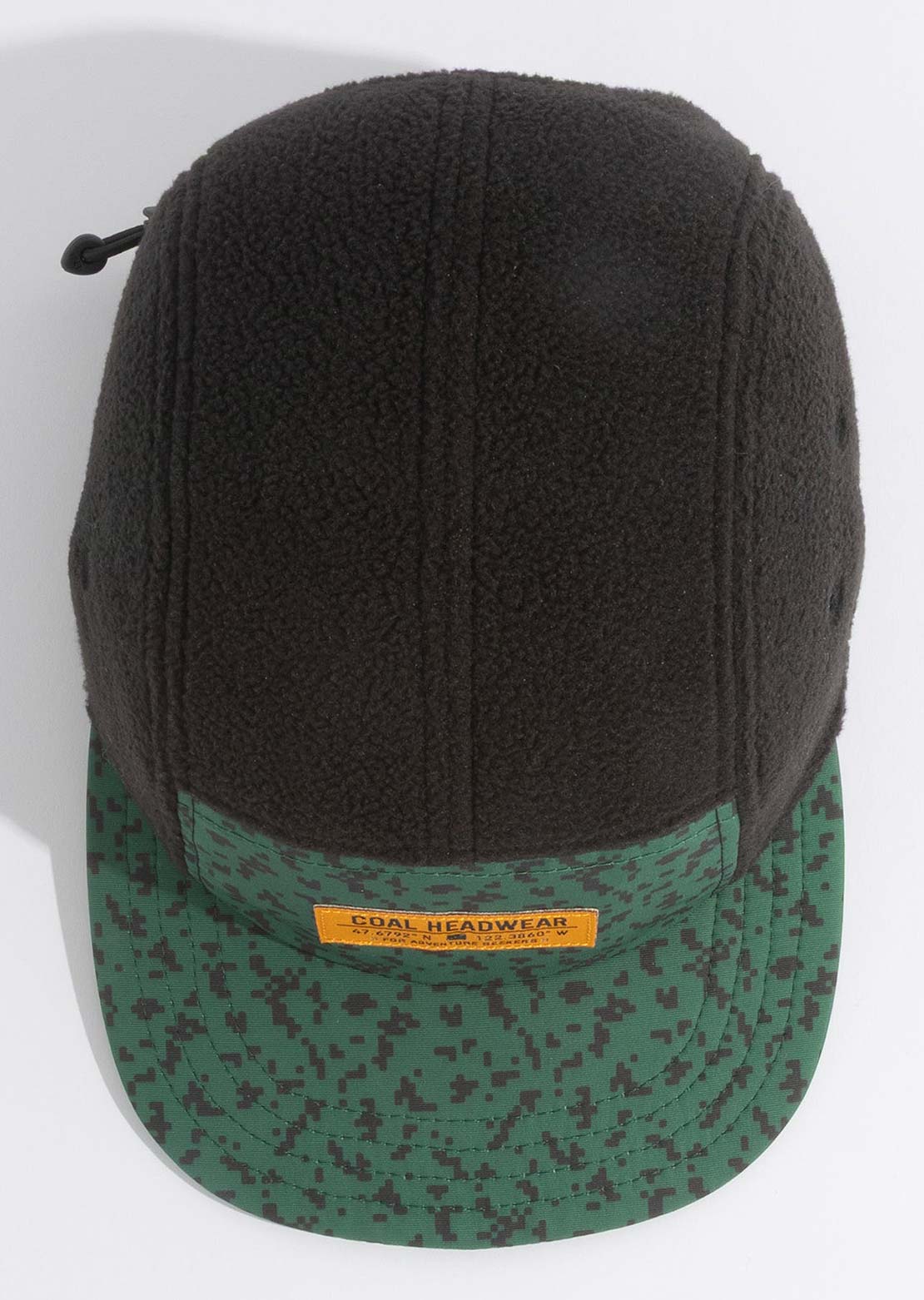 Coal Unisex Bridger Cap Dark Green Grid Camo