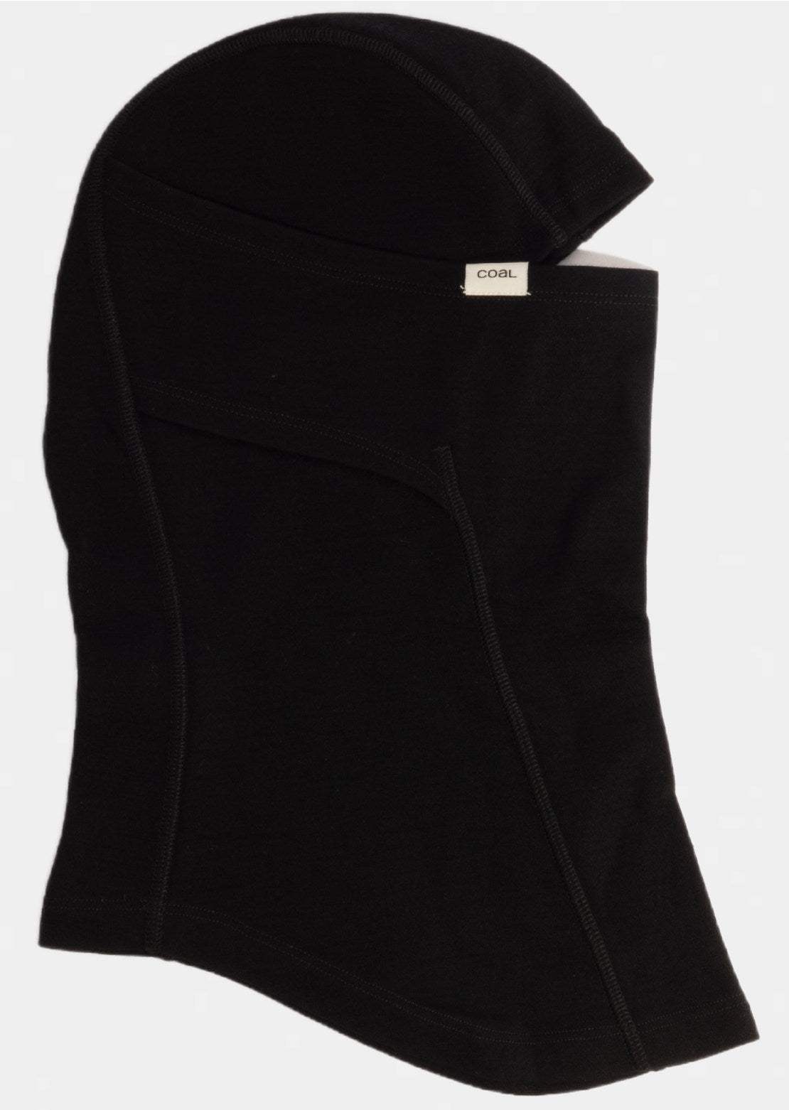 Coal Unisex Merino Balaclava Black