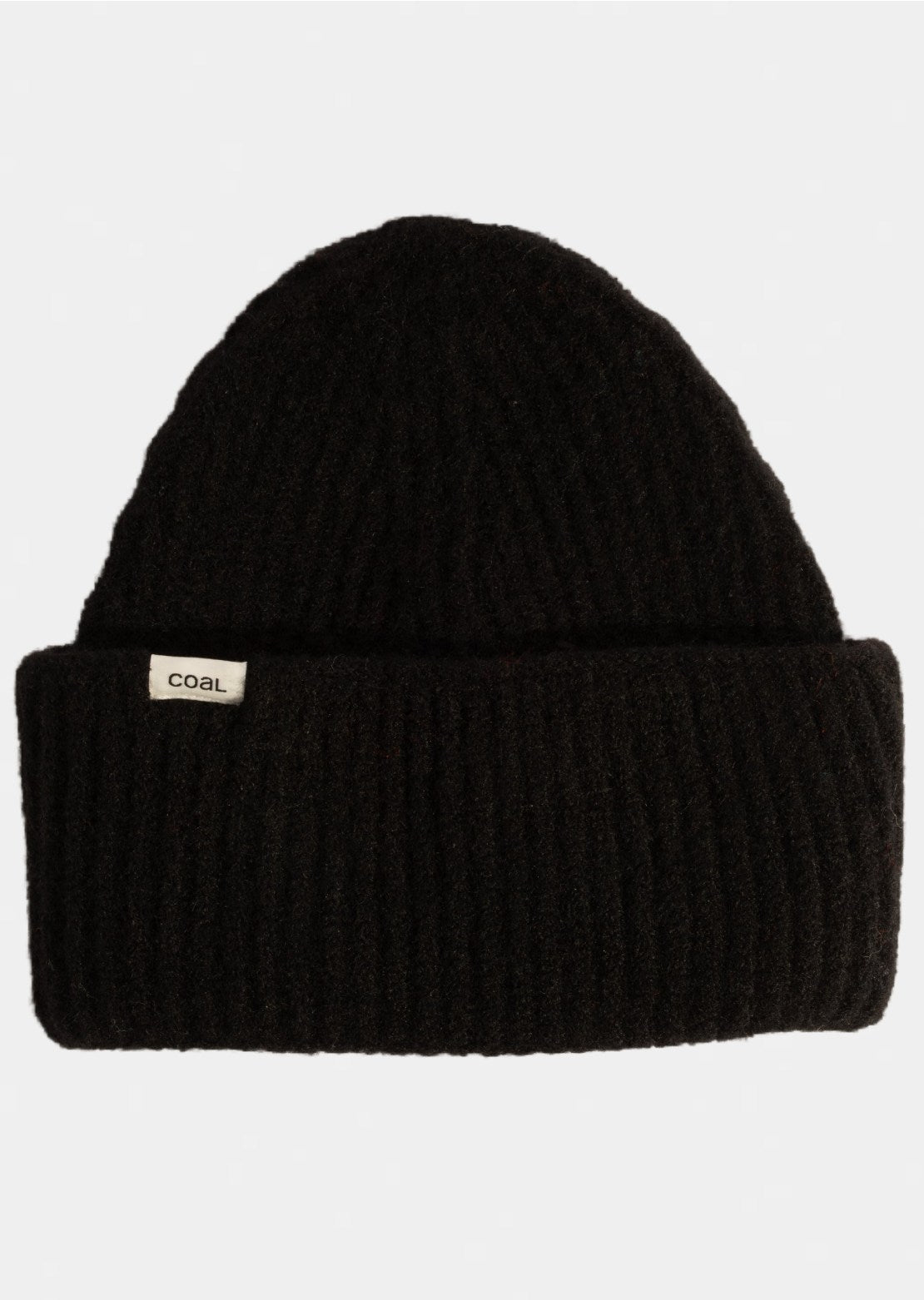 Coal Unisex Super Cuff Beanie Black