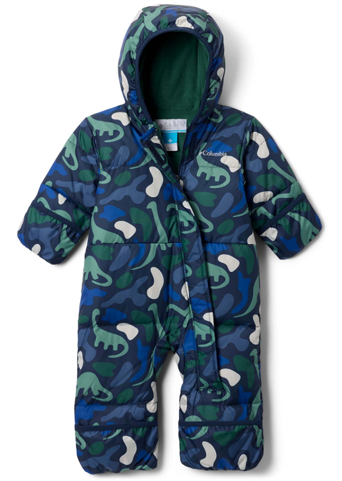 Columbia Infant Snuggly Bunny II Bunting One Piece Collegiate Navy Dino