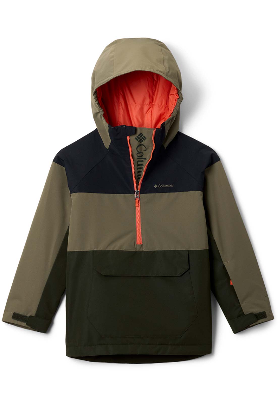 Columbia Junior Coreshot Anorak Jacket Greenscape/Stone Green