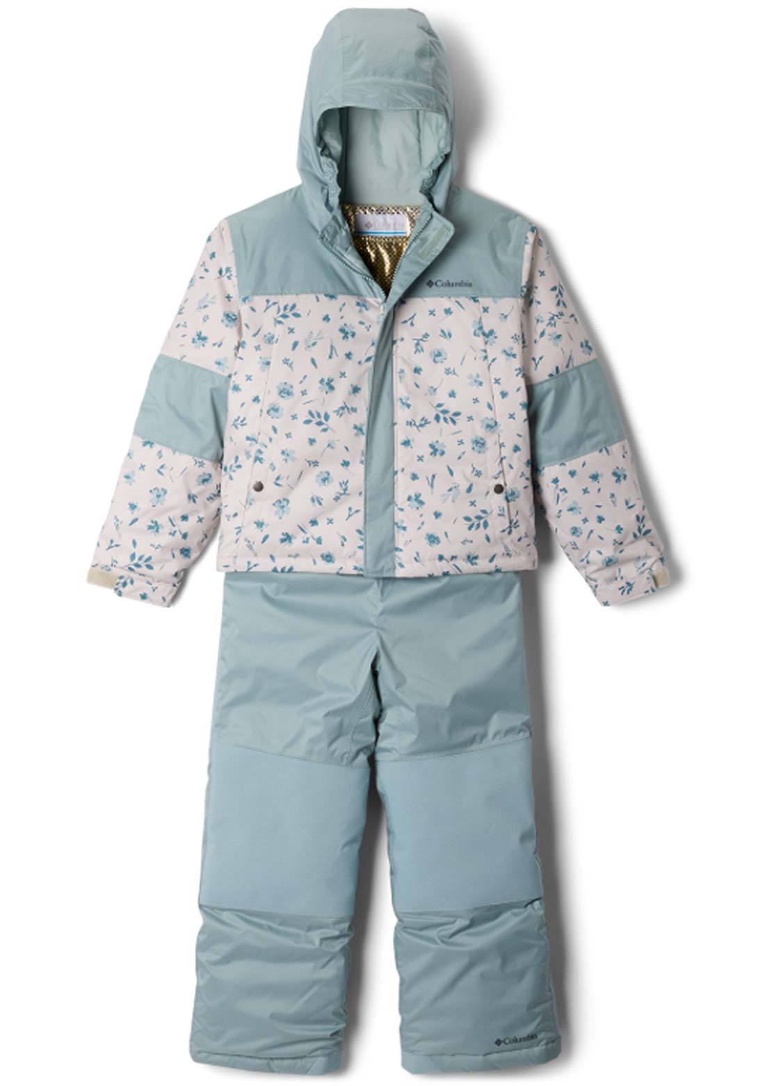 Columbia Junior Mighty Mogul II Set One Piece Dark Stone Watergarden