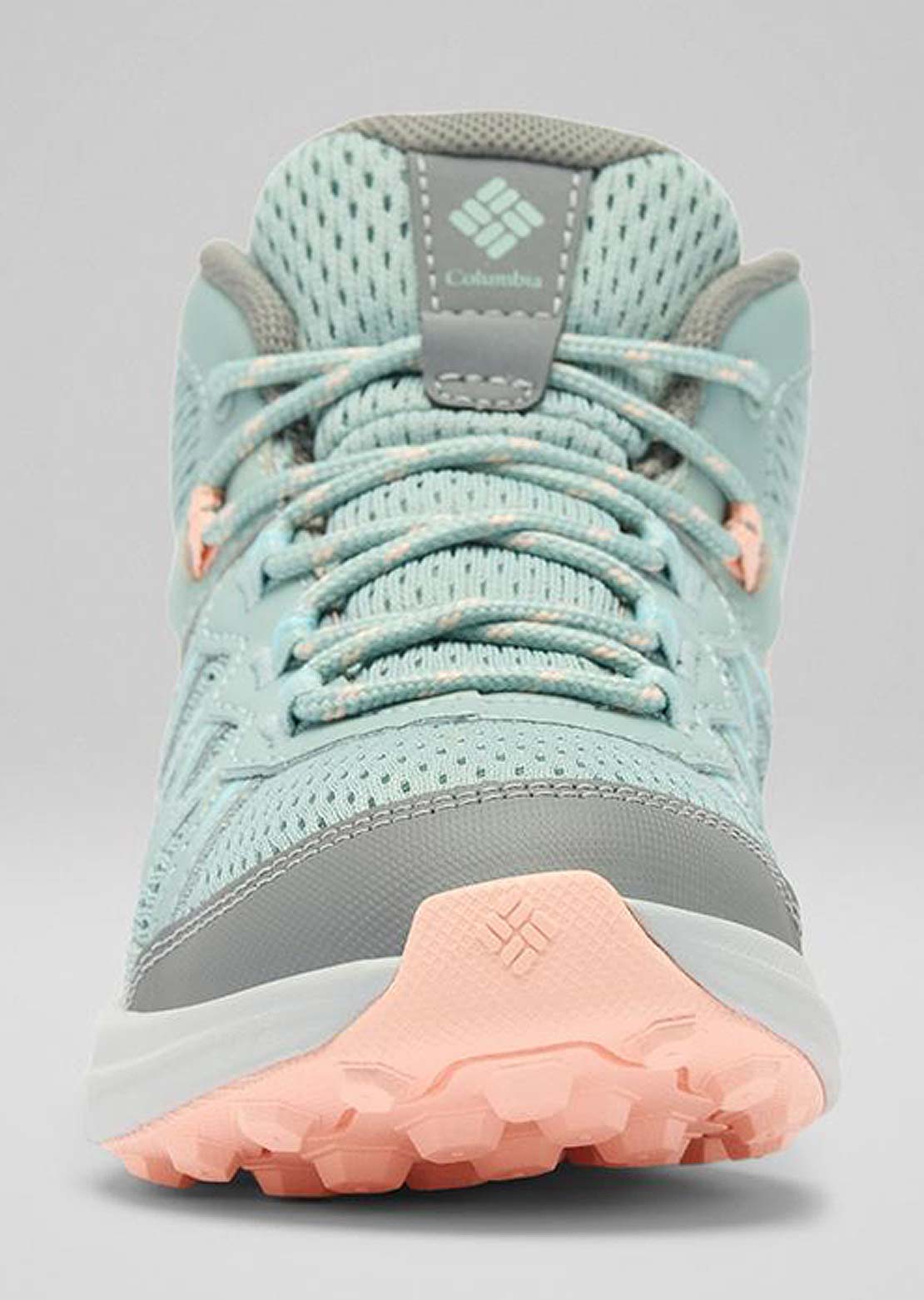 Columbia Junior Peakfreak Rush Mid Waterproof Shoes Crushed Blue Blush