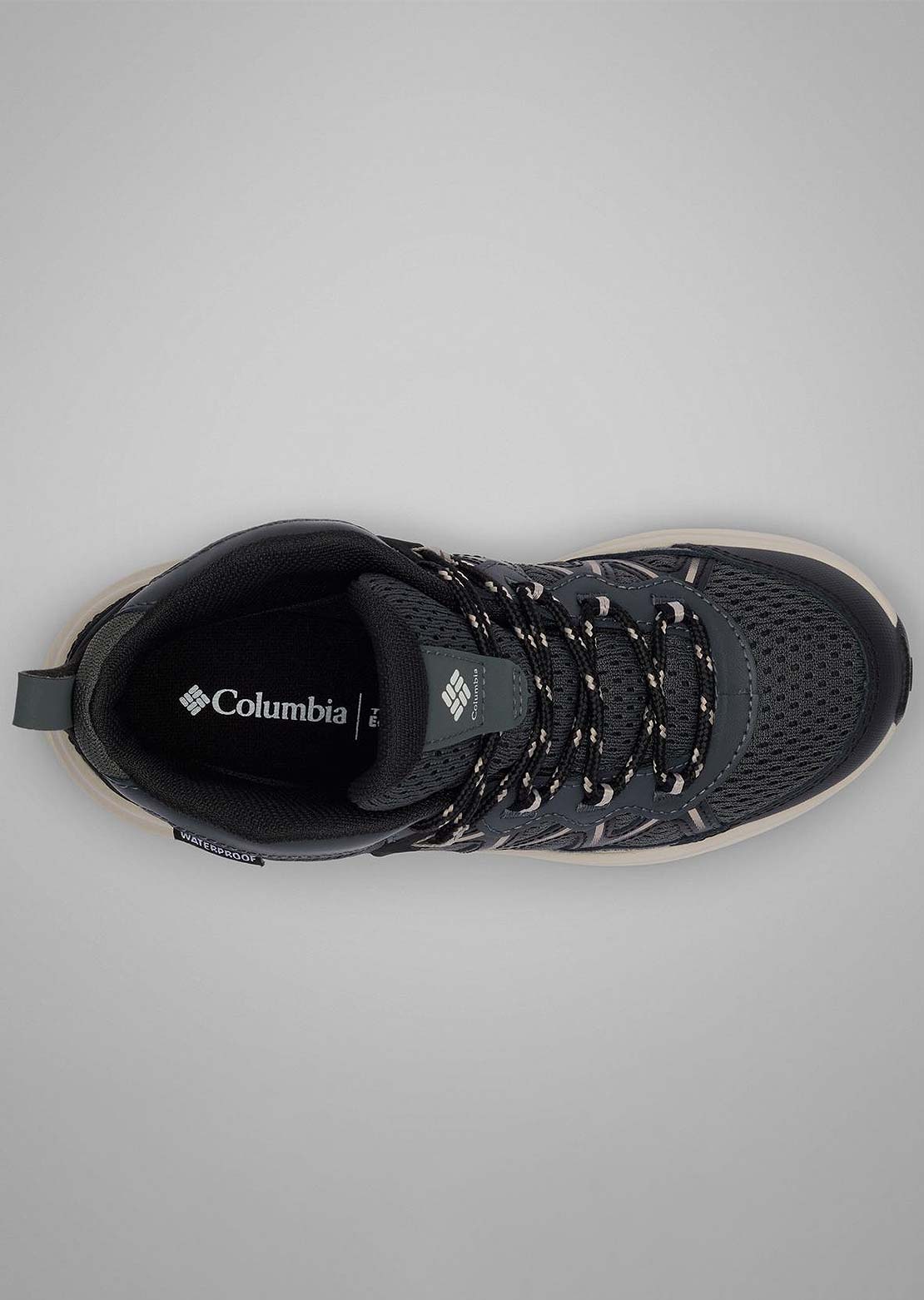 Columbia Junior Peakfreak Rush Mid Waterproof Shoes Black Grill