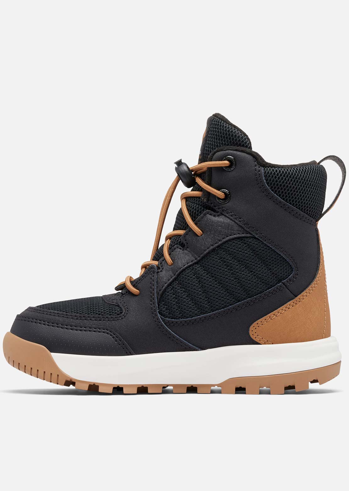 Columbia Junior Portlander Omni-Heat Boots Black/Elk