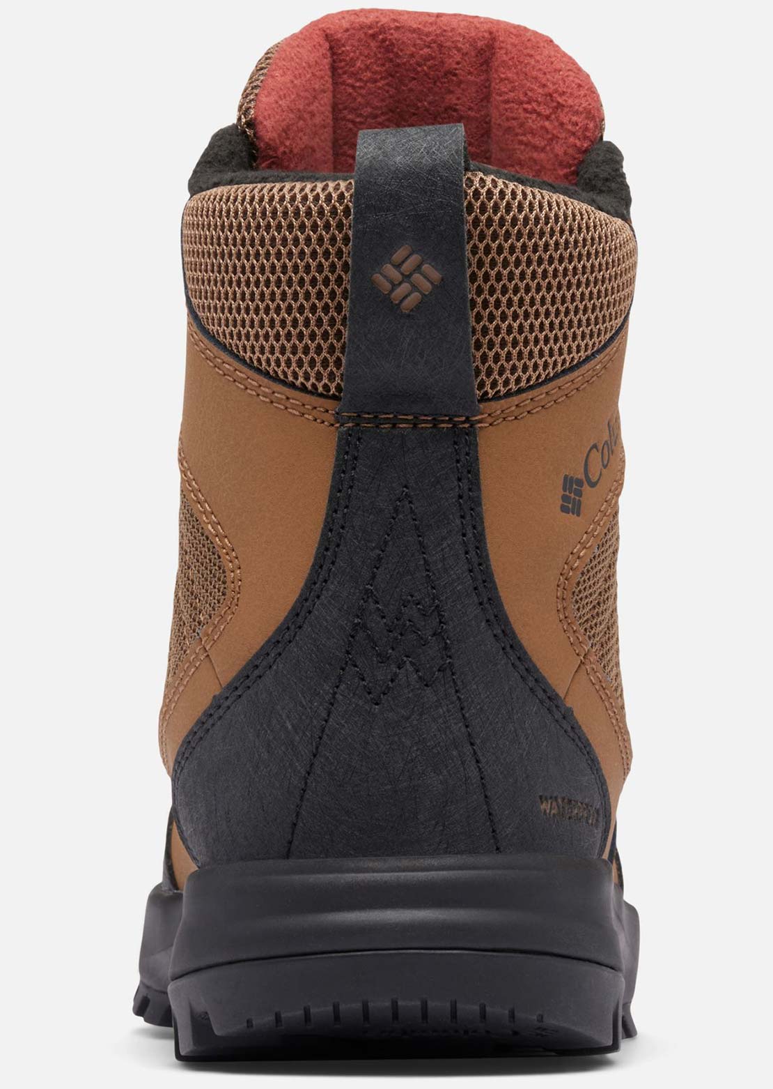 Columbia Junior Portlander Omni-Heat Boots Light Brown/Spice