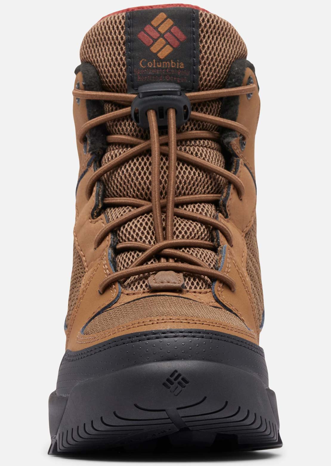 Columbia Junior Portlander Omni-Heat Boots Light Brown/Spice
