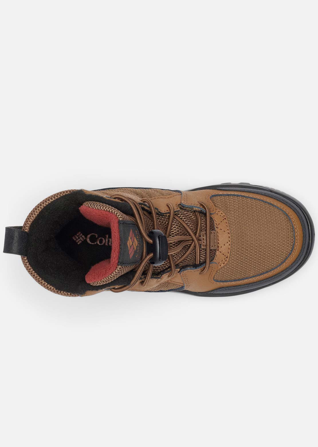 Columbia Junior Portlander Omni-Heat Boots Light Brown/Spice