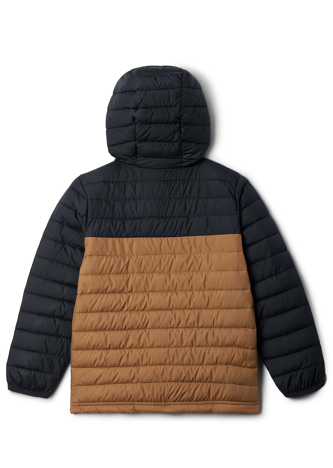 Columbia Junior Powder Lite II Hooded Jacket Delta/Black