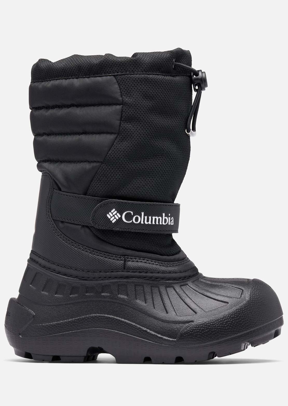 Columbia Junior Powderbug Snowlite Boots Black/White
