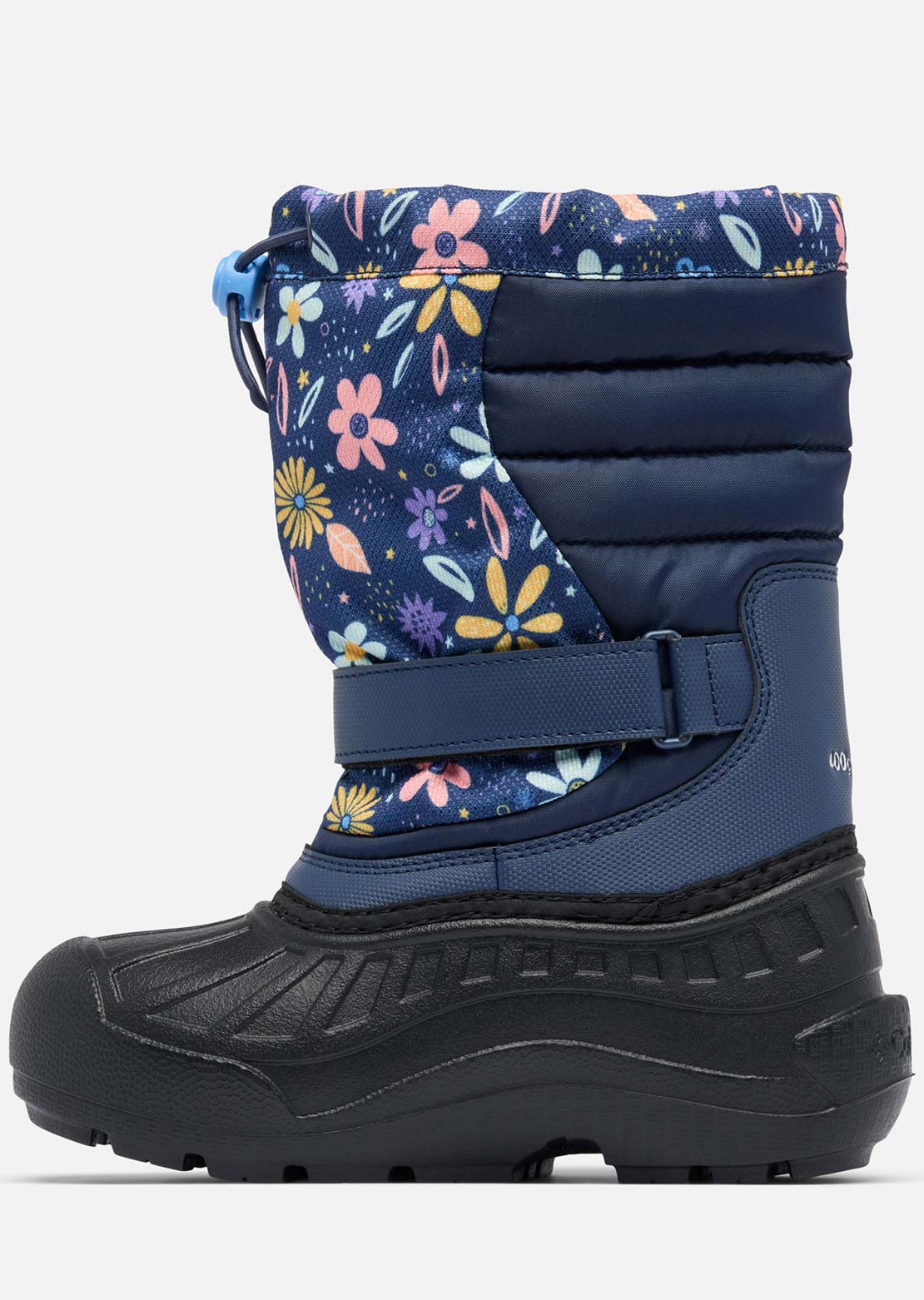Columbia Junior Powderbug Snowlite Boots Nocturnal /Wild Floral