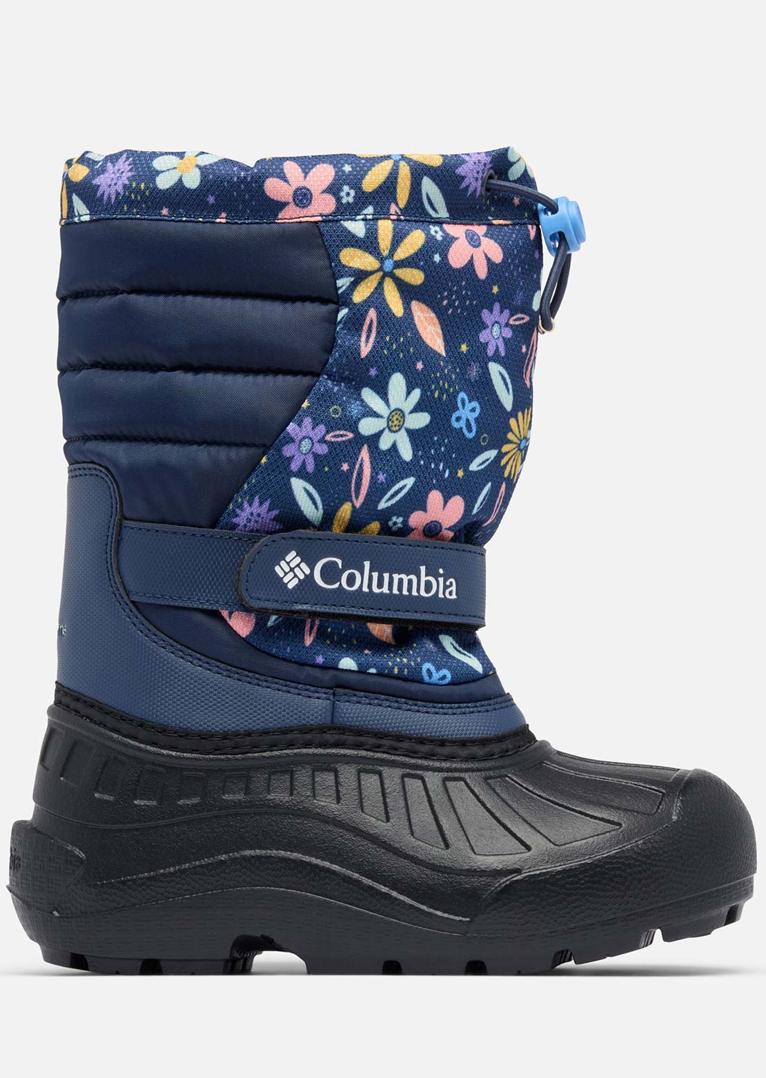 Columbia Junior Powderbug Snowlite Boots Nocturnal /Wild Floral