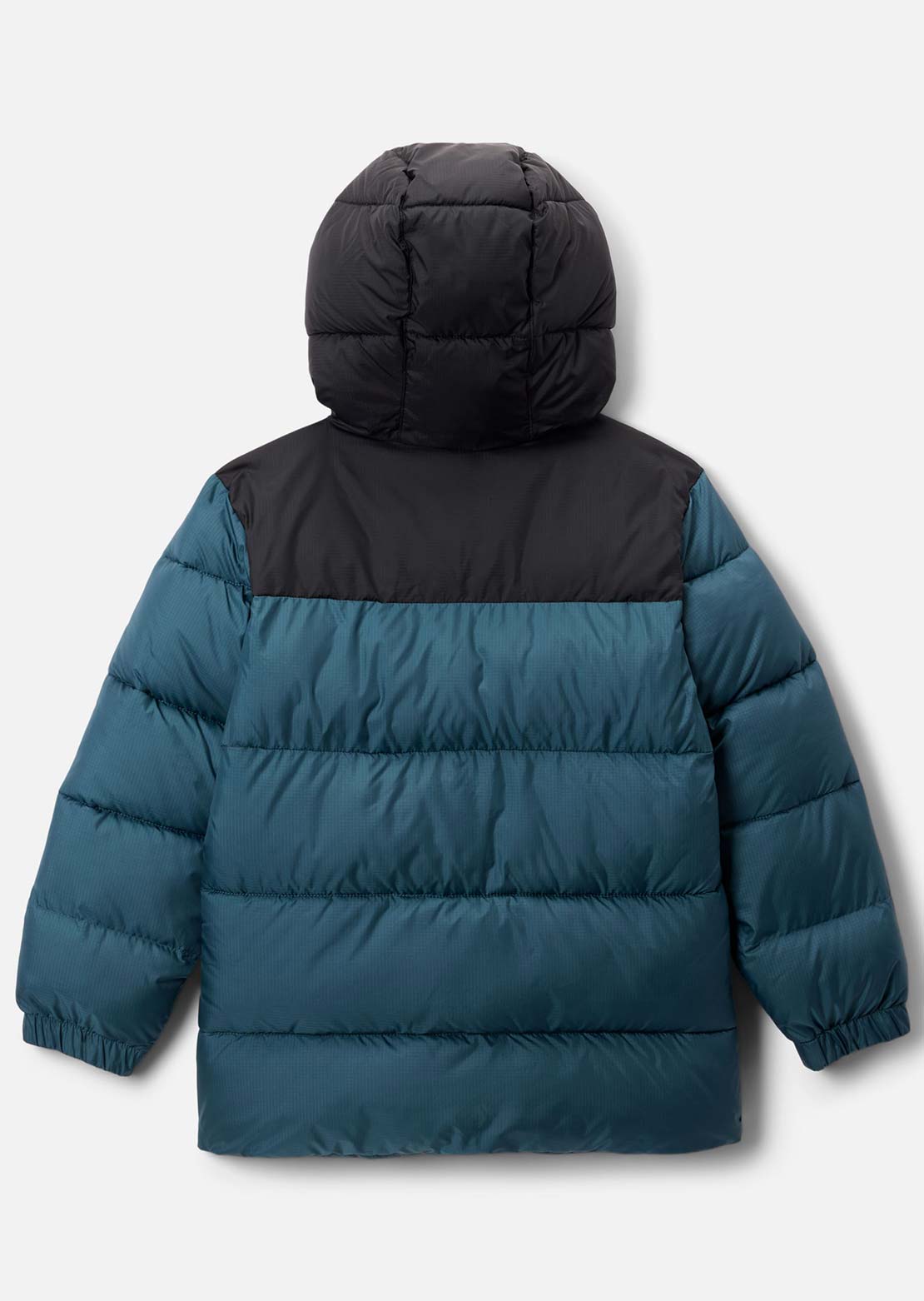 Columbia Junior Puffect Hooded Jacket Everblue/Black
