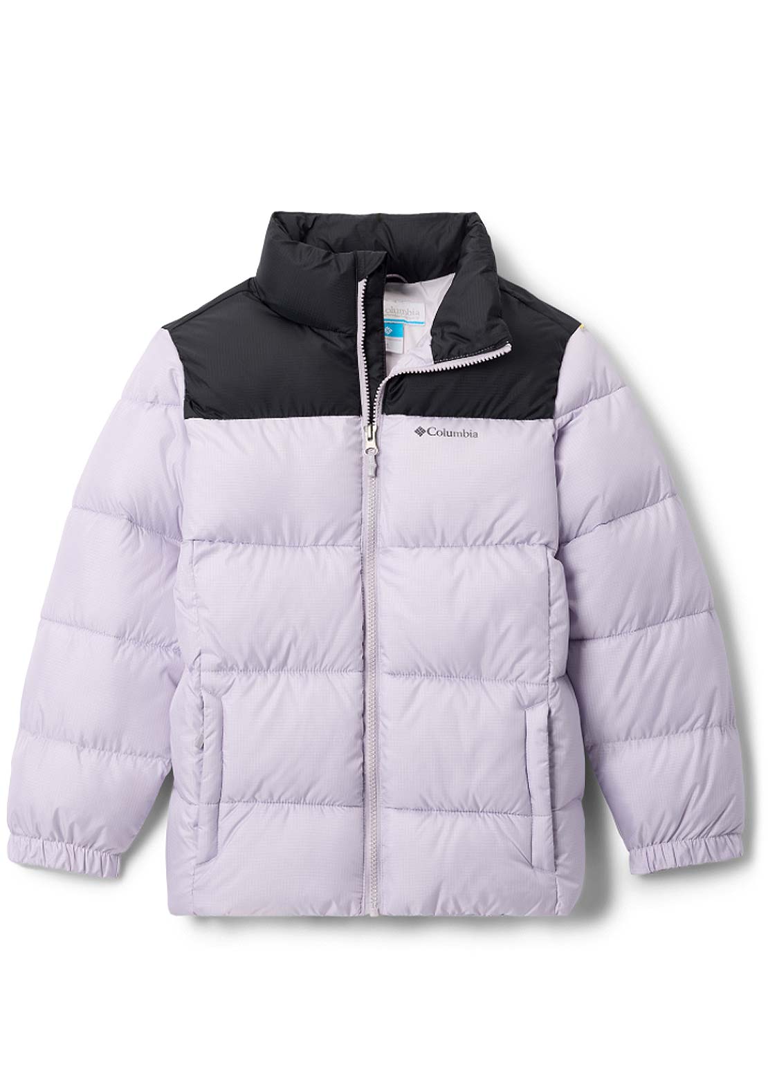 Columbia Junior Puffect II Jacket Lavender Pearl/Black
