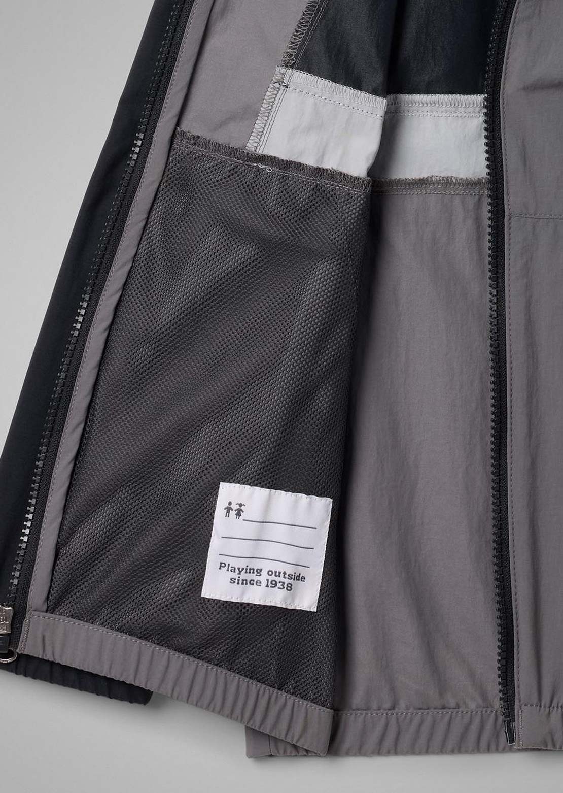 Columbia Junior Spire Valley Windbreaker Black City/Grey