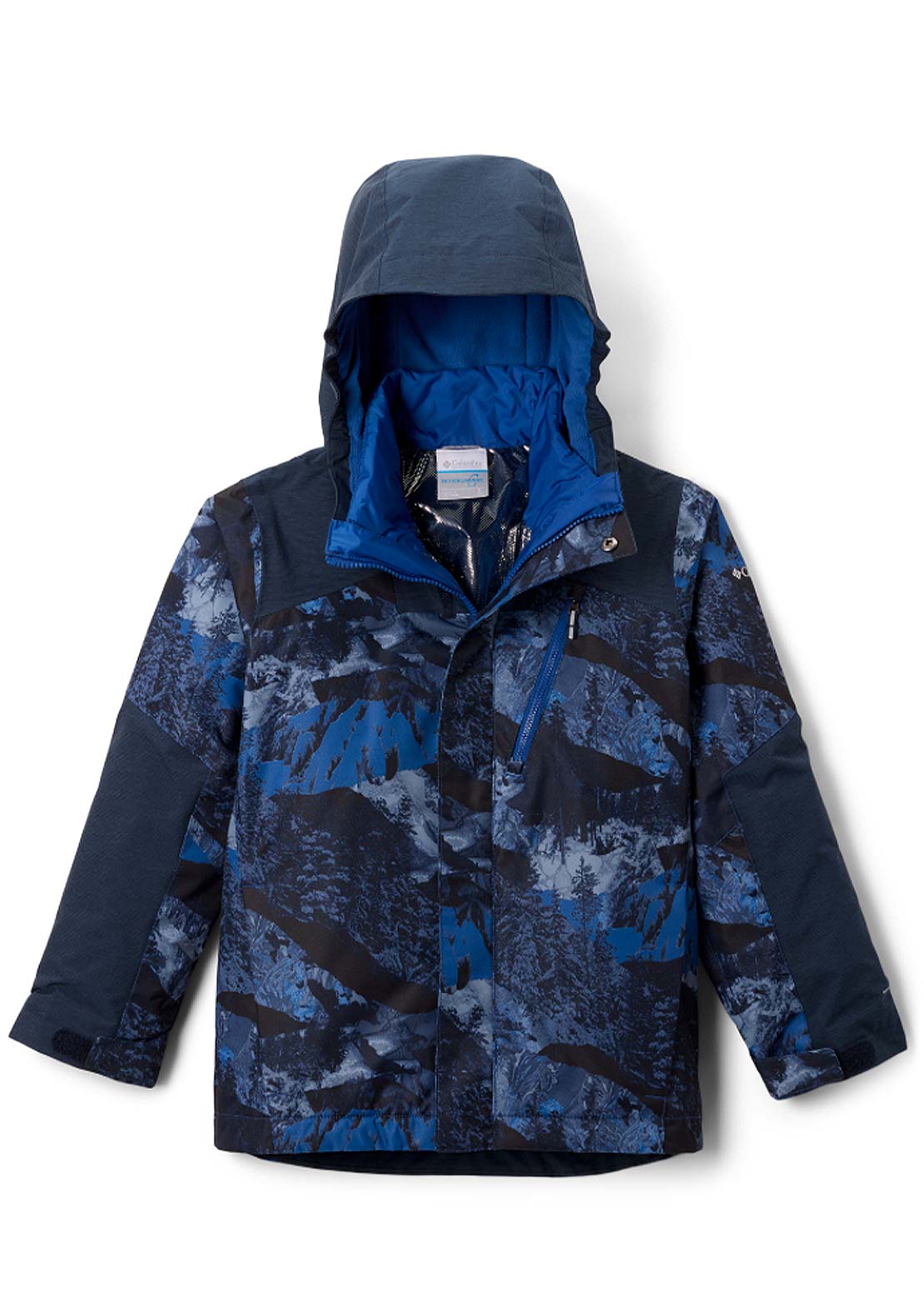 Columbia Junior Whirlibird III Interchange Jacket Mountain Blue