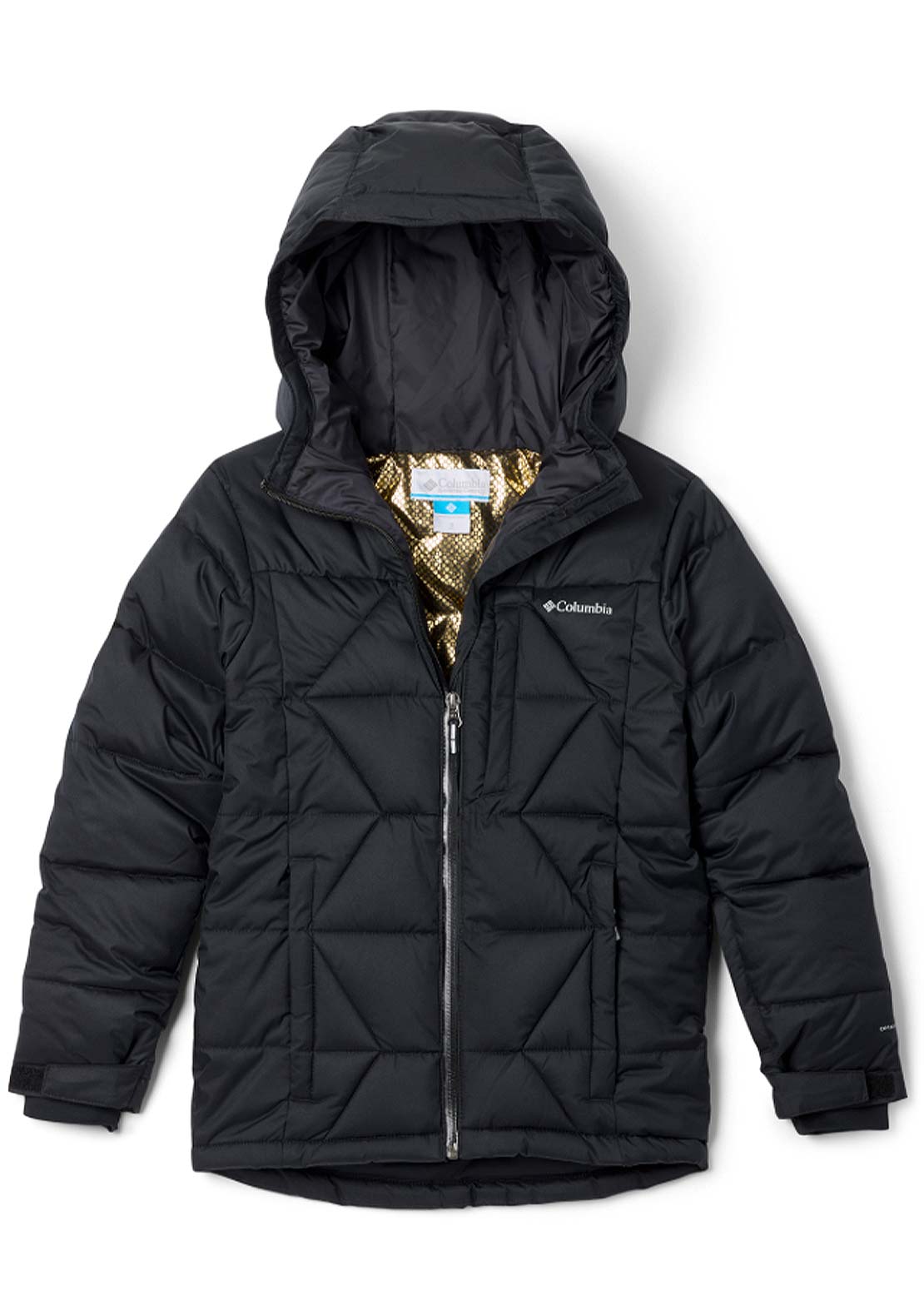 Columbia Junior Winter Powder III Quilted Jacket Black