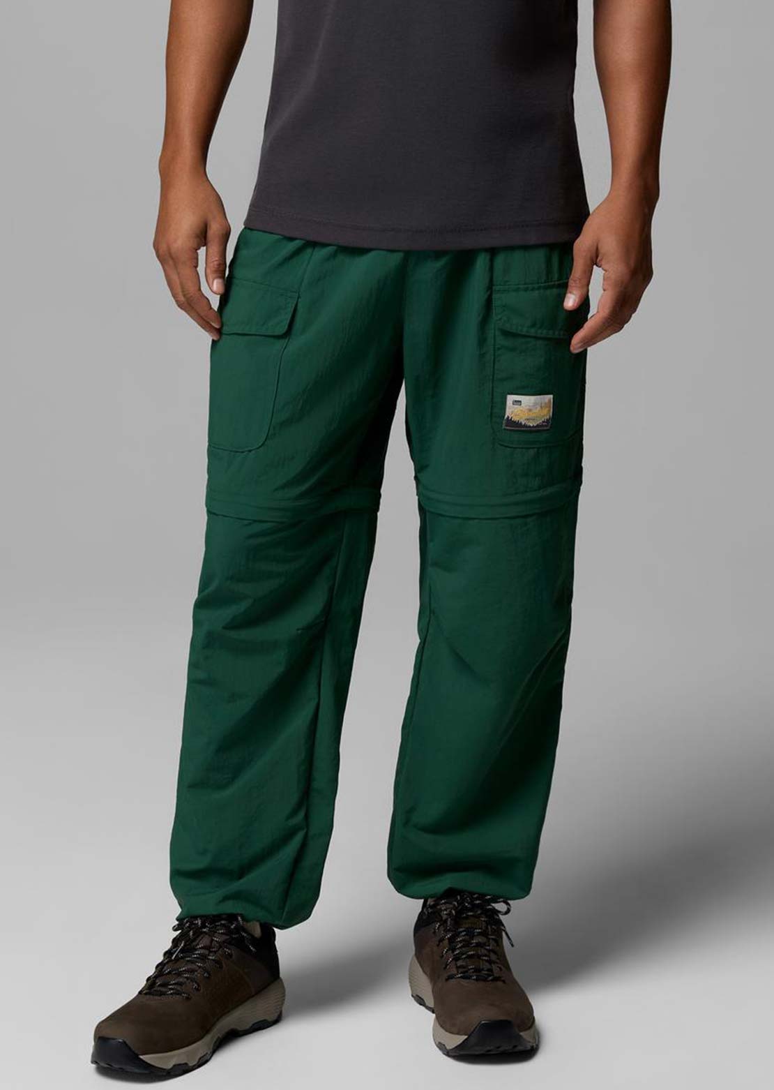 Columbia Men's Acker Rock Convertible Pants Rain Forest