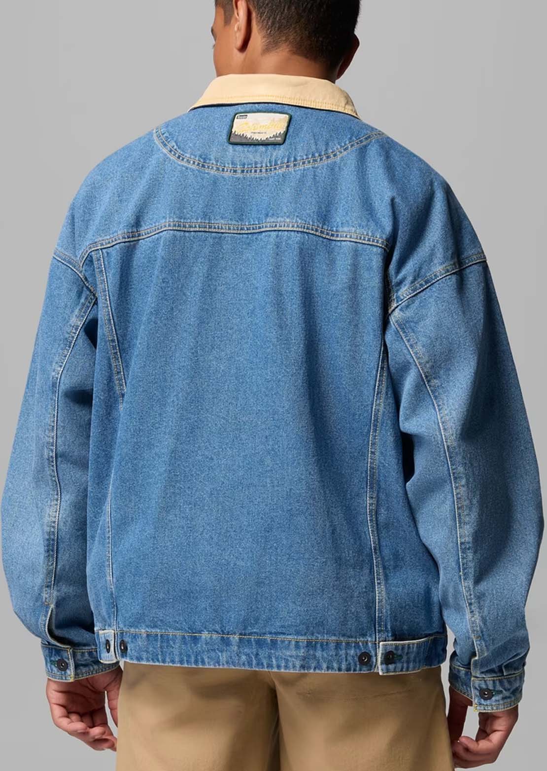 Columbia Men's Acker Rock Twill Interchange Jacket Denim Beach