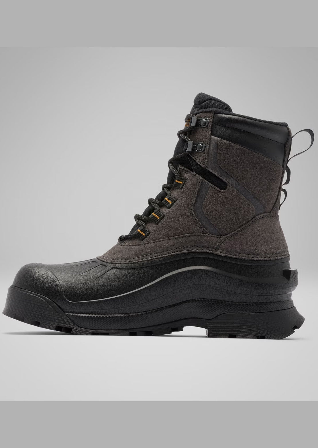 Columbia Men's Bugaboot Canyon Winter Boots Black/Gold