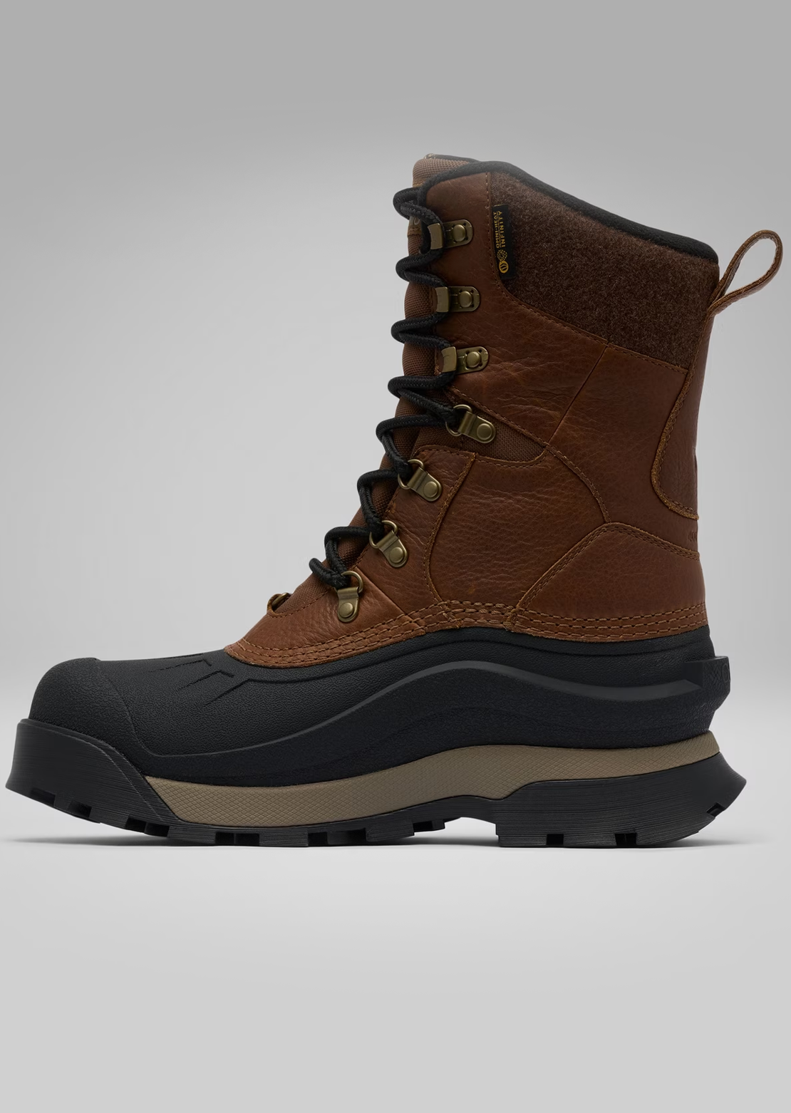 Columbia Men's Bugaboot Peak Winter Boots Light Brown/Black
