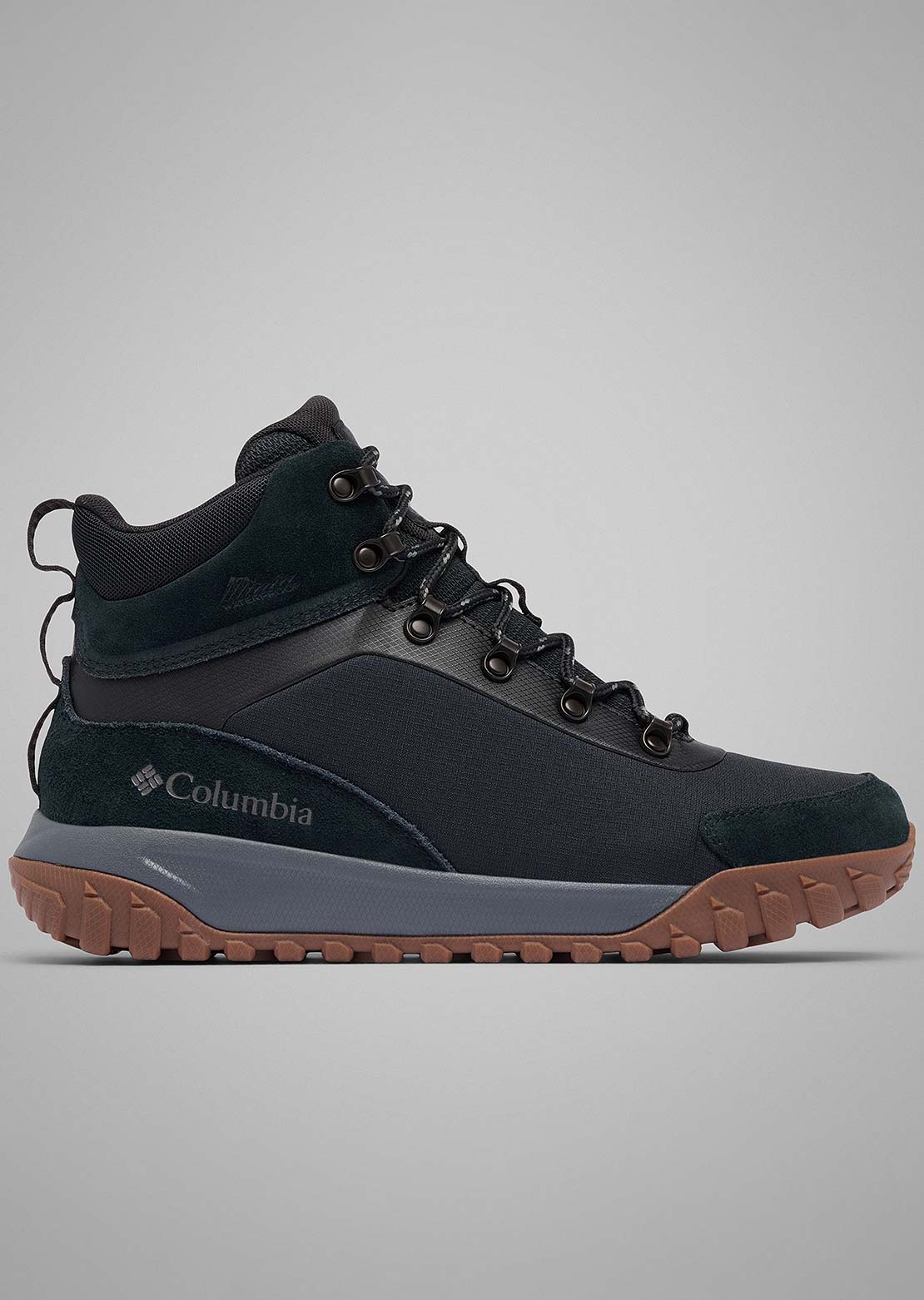 Columbia Men's Burnside Waterproof Shoes Black/City Grey