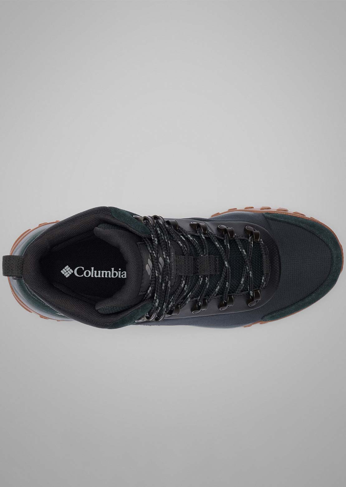 Columbia Men's Burnside Waterproof Shoes Black/City Grey