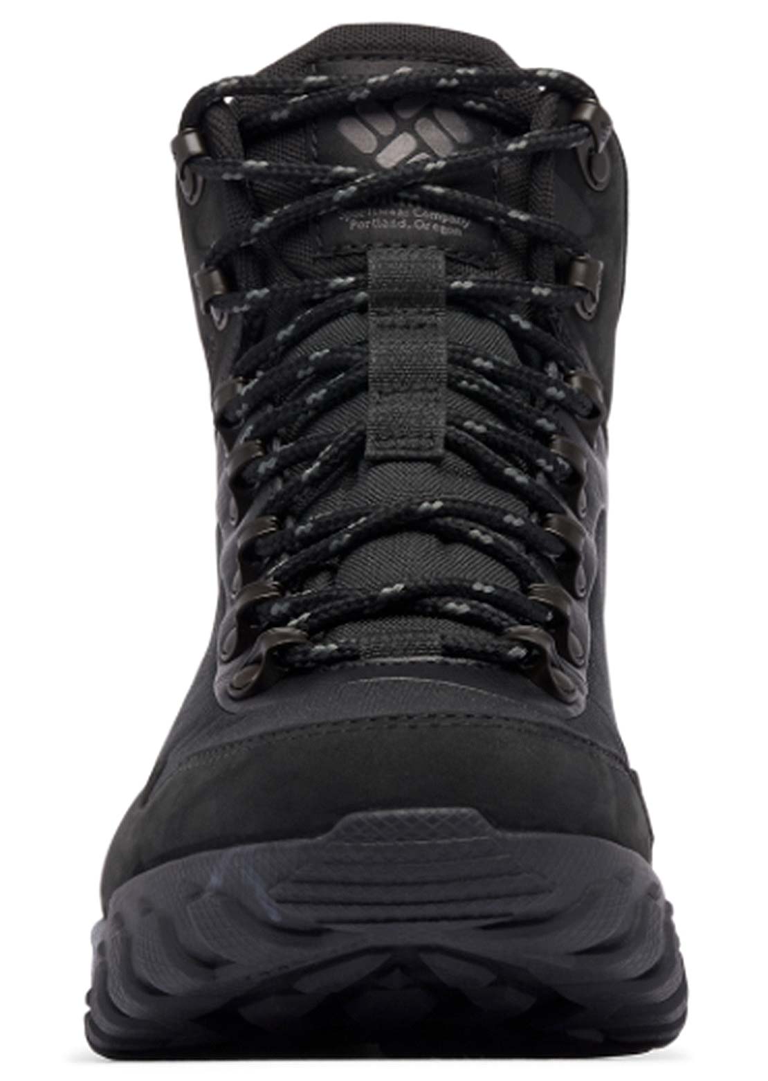 Columbia Men's Burnsider Omni-Heat Infinity Hiking Boots Black/City Grey