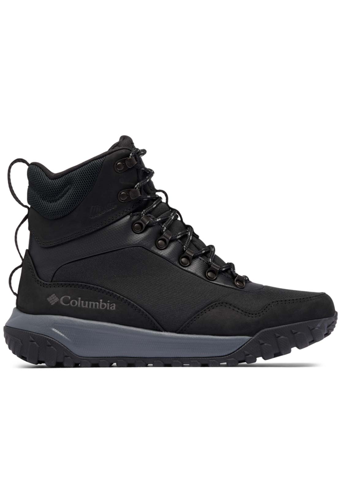 Columbia Men's Burnsider Omni-Heat Infinity Hiking Boots Black/City Grey
