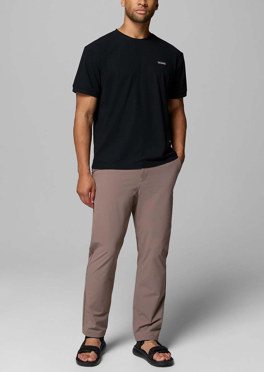 Columbia Men's Chill Creek Knit T-Shirt Black