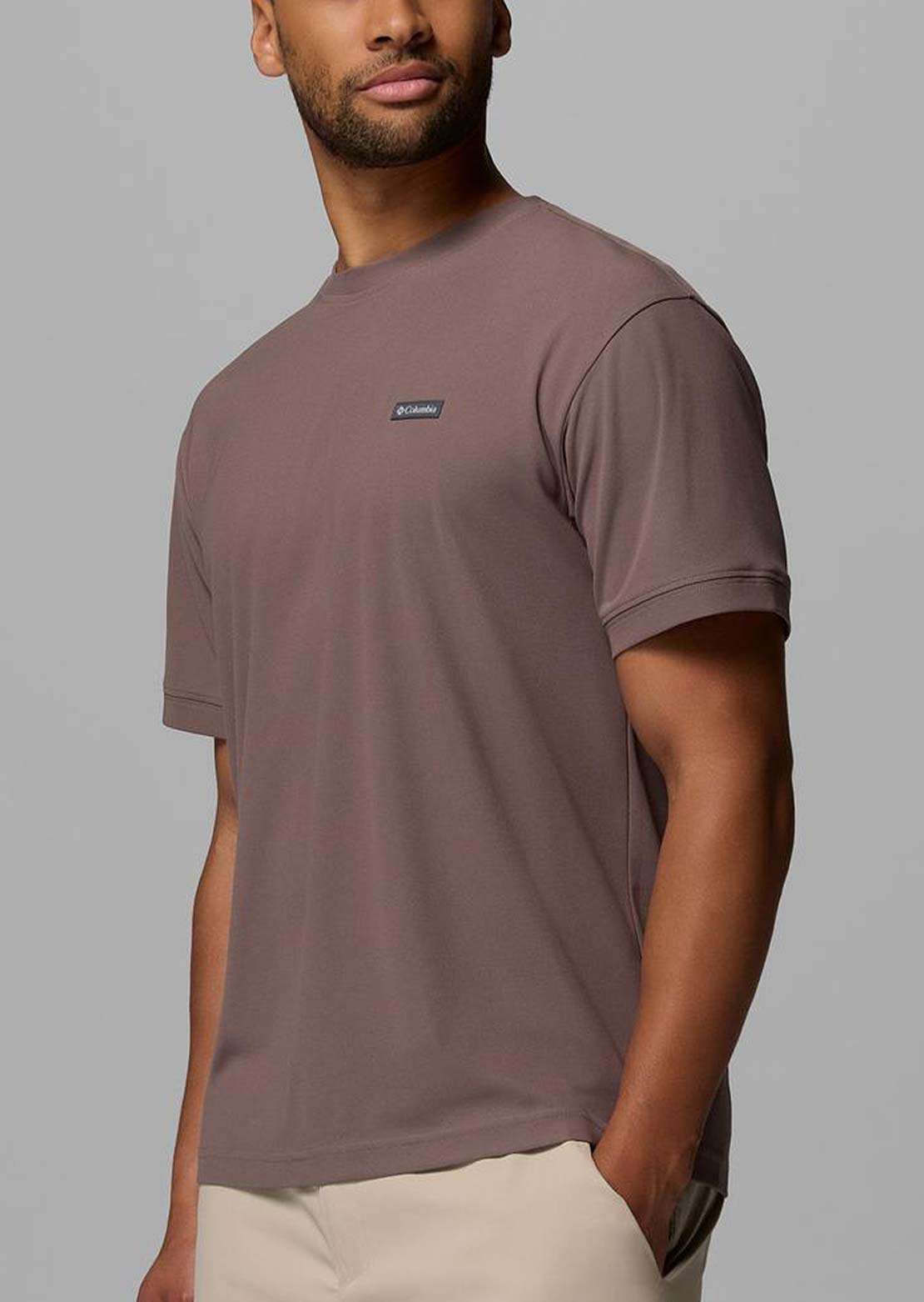Columbia Men's Chill Creek Knit T-Shirt Iron