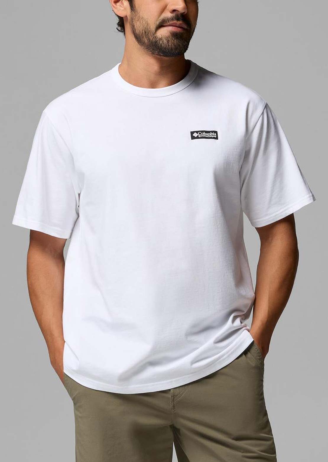 Columbia Men's CSC Heavyweight T-Shirt White