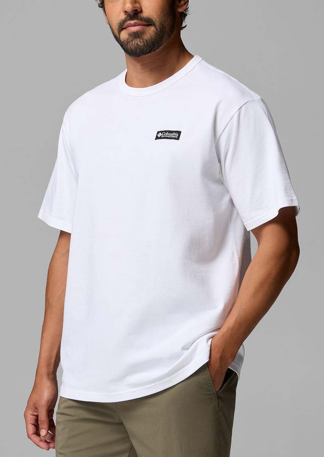 Columbia Men's CSC Heavyweight T-Shirt White