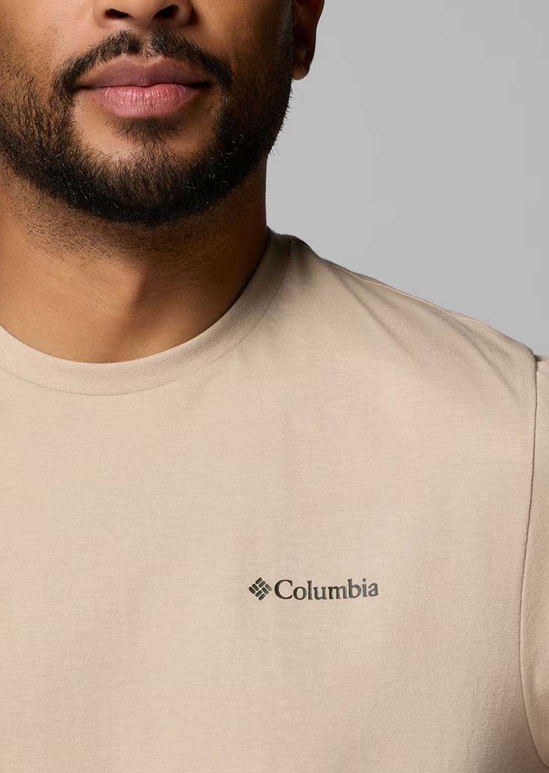 Columbia Men's CSC Outdoor Back Graphic T-Shirt Ancient Fossil