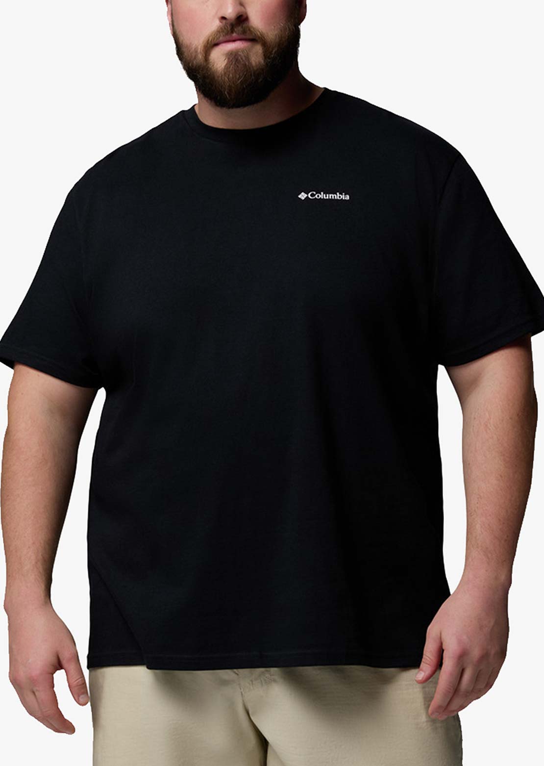 Columbia Men's CSC Outdoor Back Graphic T-Shirt Black Scoped View