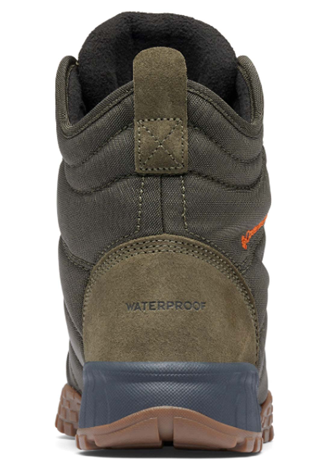 Columbia Men's Fairbanks Omni-Heat Winter Boots Deep Olive/Desert Sun