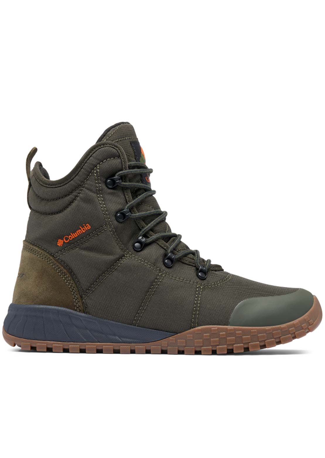 Columbia Men's Fairbanks Omni-Heat Winter Boots Deep Olive/Desert Sun