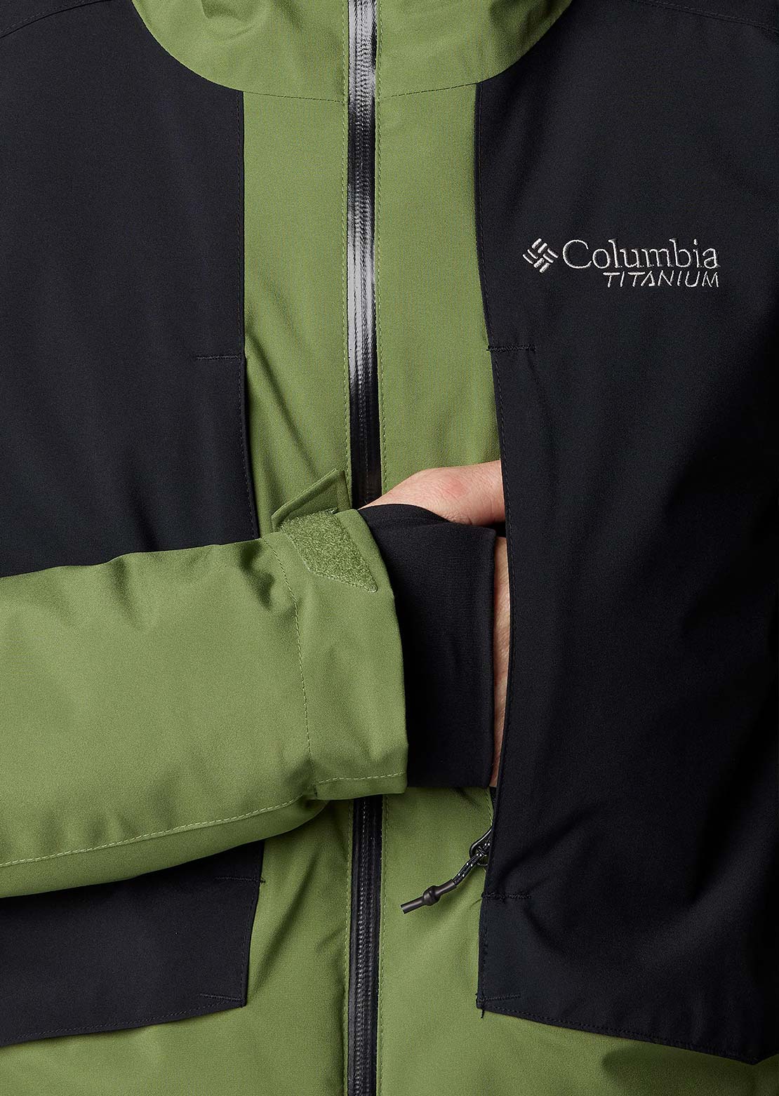 Columbia Men's Highland Summit II Jacket Canteen/Black