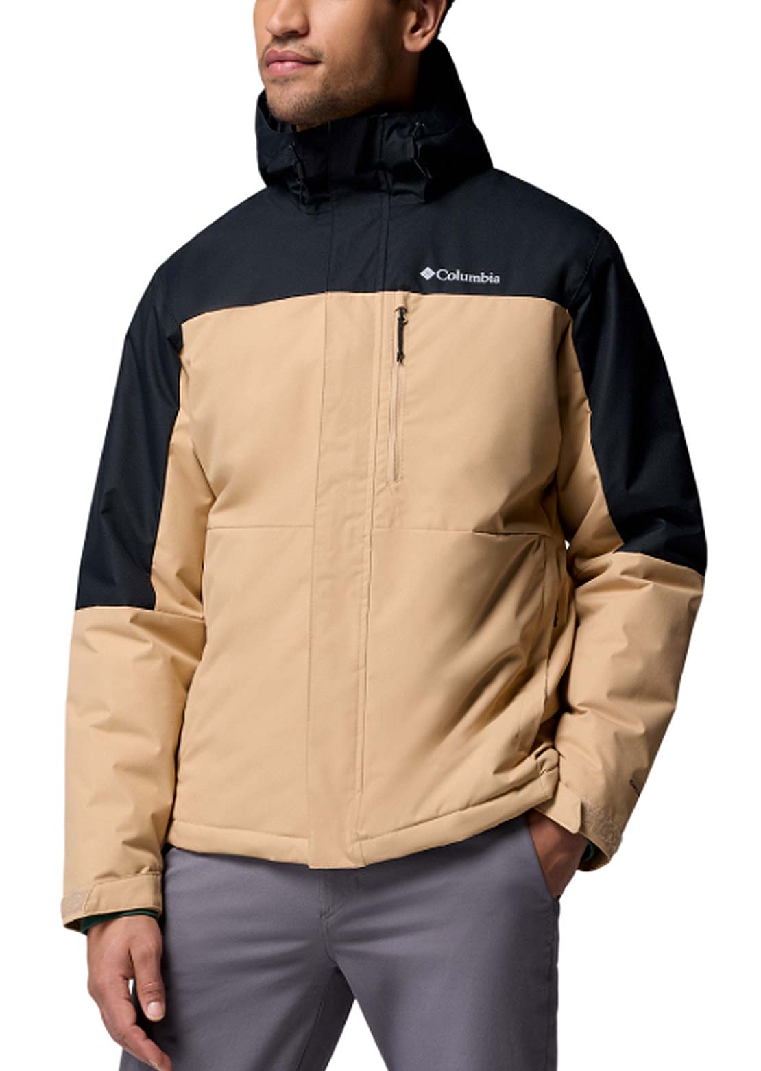Columbia Men's Hikebound II Insulated Jacket Canoe/Black