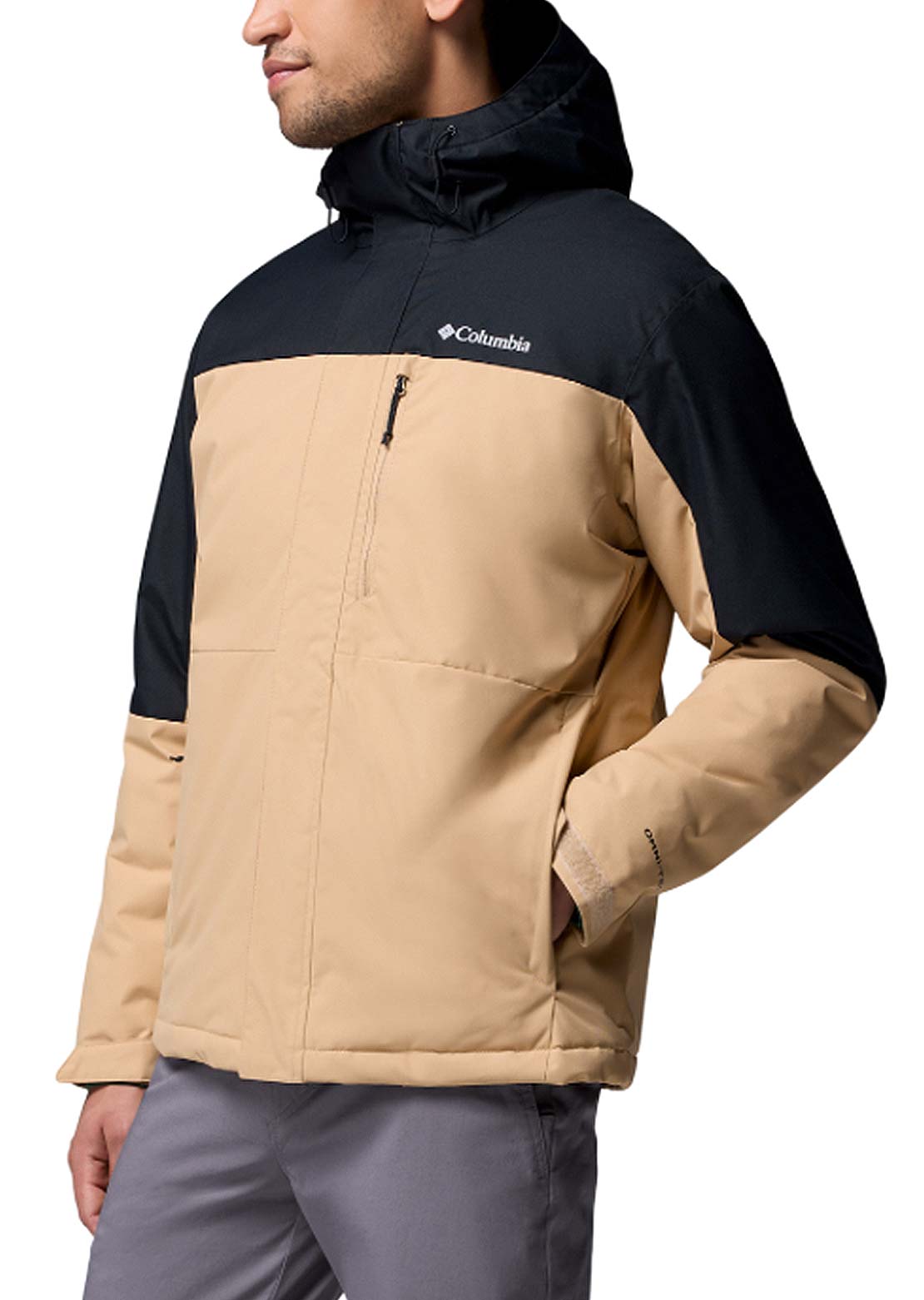 Columbia Men's Hikebound II Insulated Jacket Canoe/Black