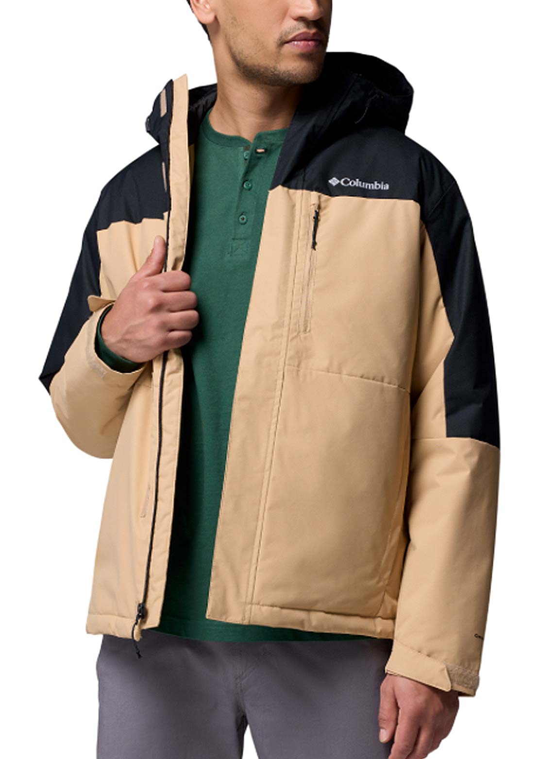 Columbia Men's Hikebound II Insulated Jacket Canoe/Black