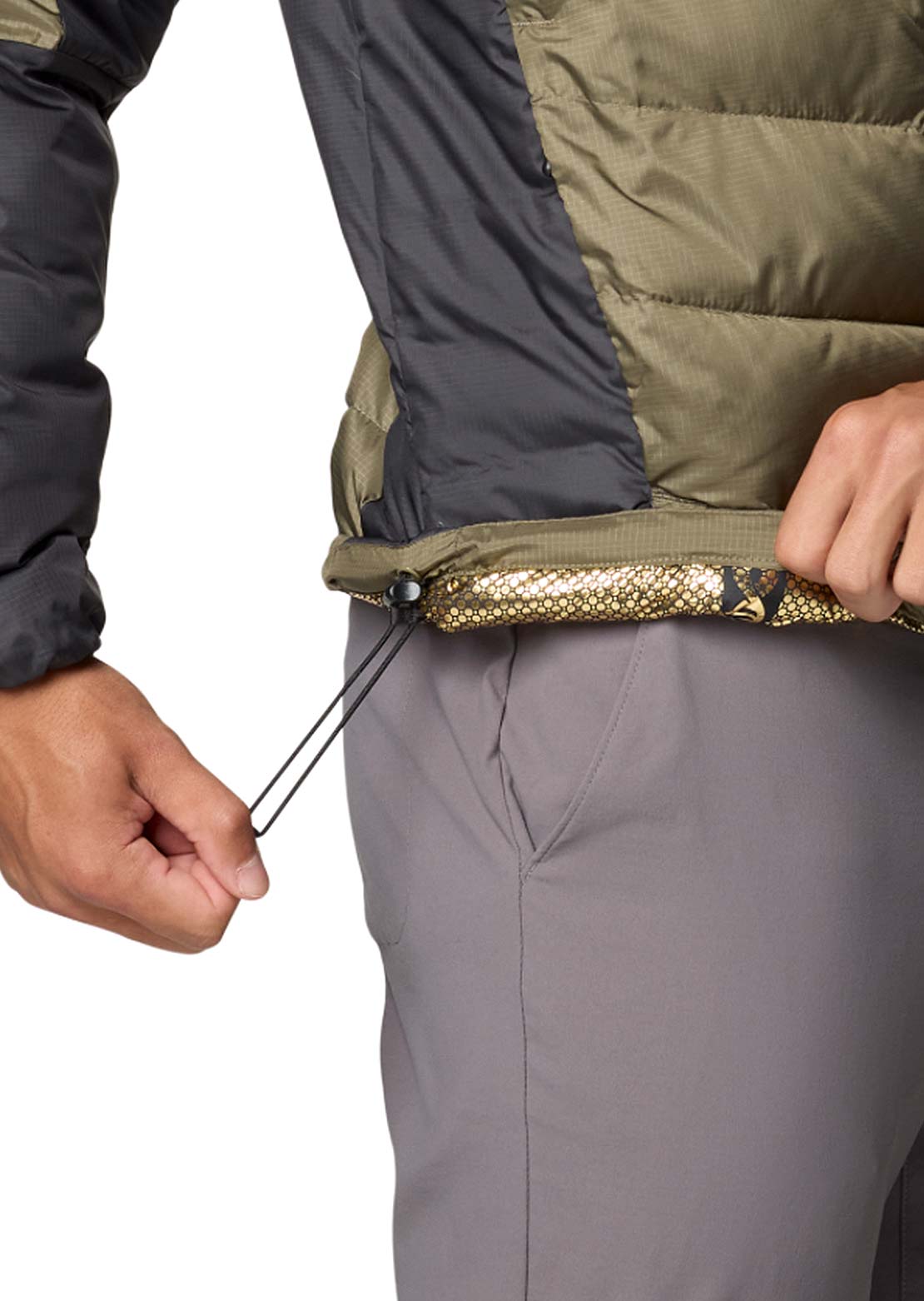 Columbia Men's Labyrinth Loop II Hooded Jacket Stone Green/Shark