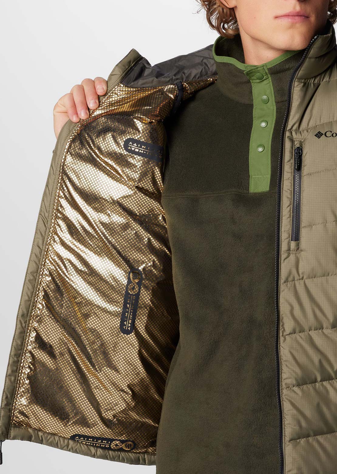 Columbia Men's Labyrinth Loop II Vest Stone Green/Shark