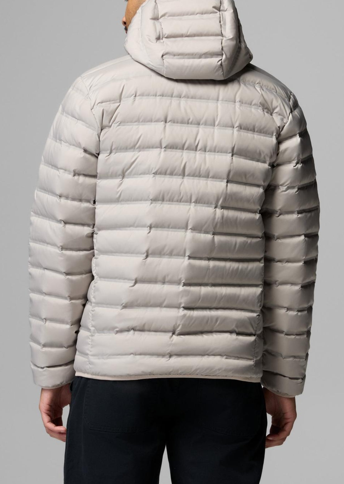 Columbia Men's Lake 22 II Down Hooded Jacket Flint Grey
