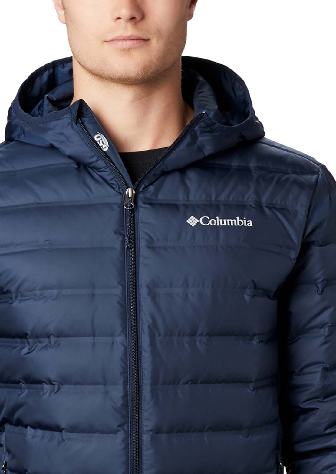 Columbia Men's Lake 22 II Down Hooded Jacket Collegiate Navy